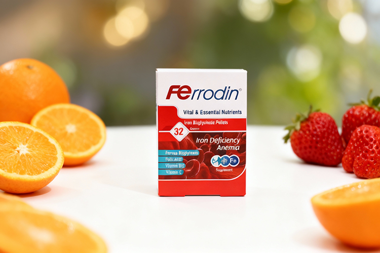 کپسول فرودین برای کم‌ خونی و افزایش آهن بدن